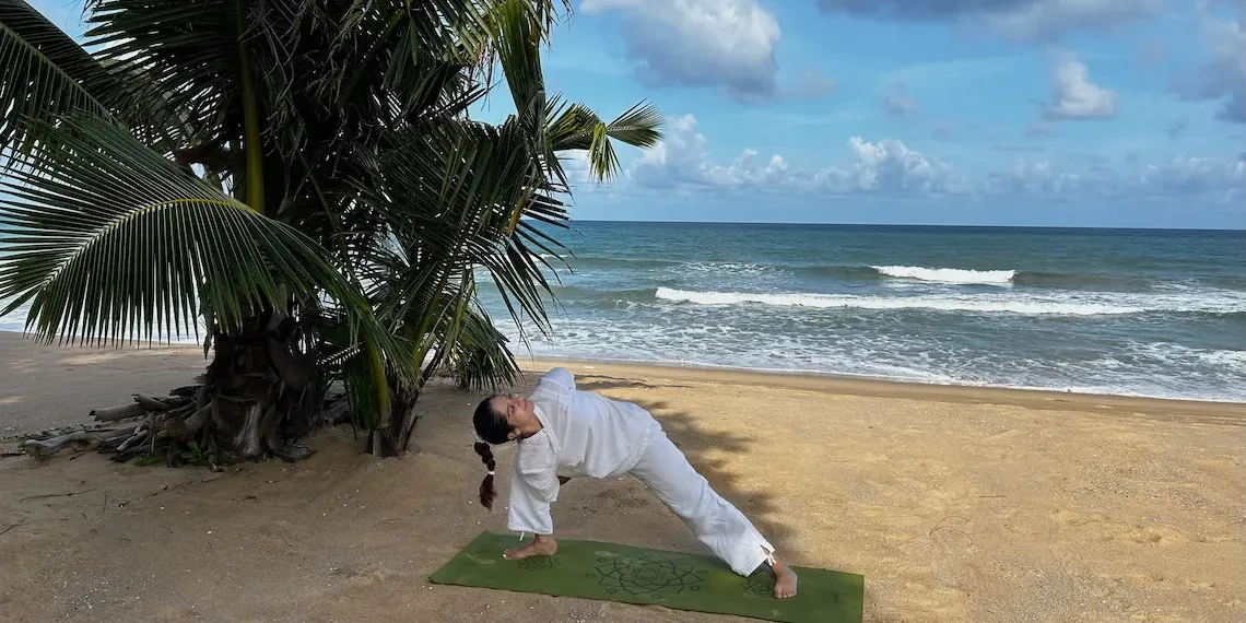 Yoga on the beach | Aleenta Phuket Resort & Spa