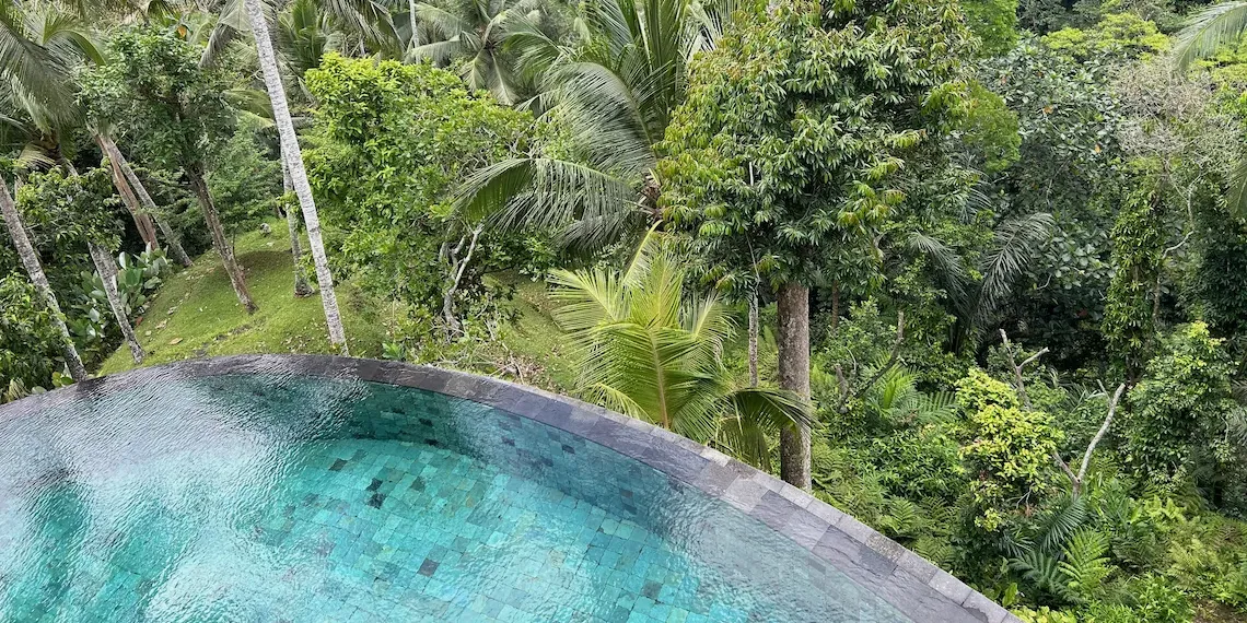 Swimming pool COMO Shambhala Estate Bali