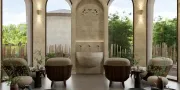 spa met stoelen