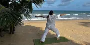 Yoga on the beach | Aleenta Phuket Resort & Spa