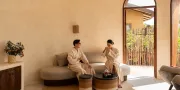 twee mensen in de spa