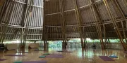 Yoga dome Fivelements Retreat Bali