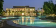 Zwembad in Zulal Wellnes Resort Qatar