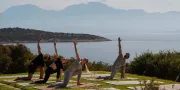 yoga in tuin