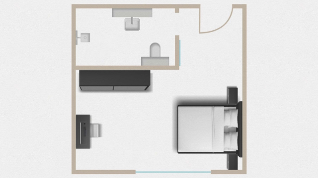 Mount Med Resort - Single Room