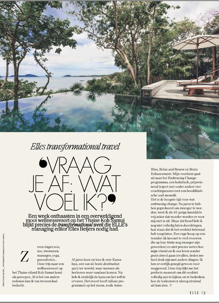 Elles Tranformational Travel ELLE