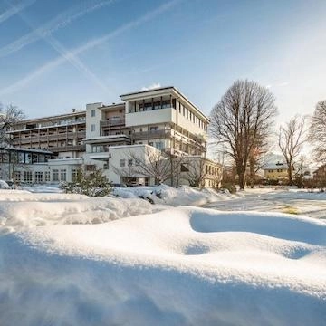 hotel in de sneeuw